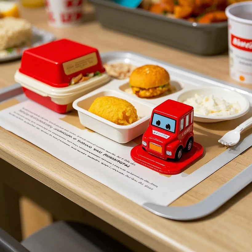 Controversy over the retention of toys for fast food childre